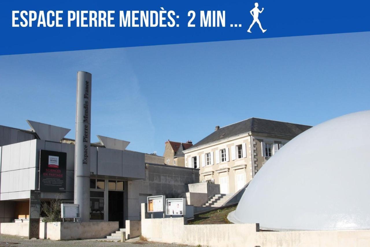 Studio Simplicien *Cosy* Plein Centre Ville De Poitiers *Tv* Wifi *Cafe* Exteriér fotografie